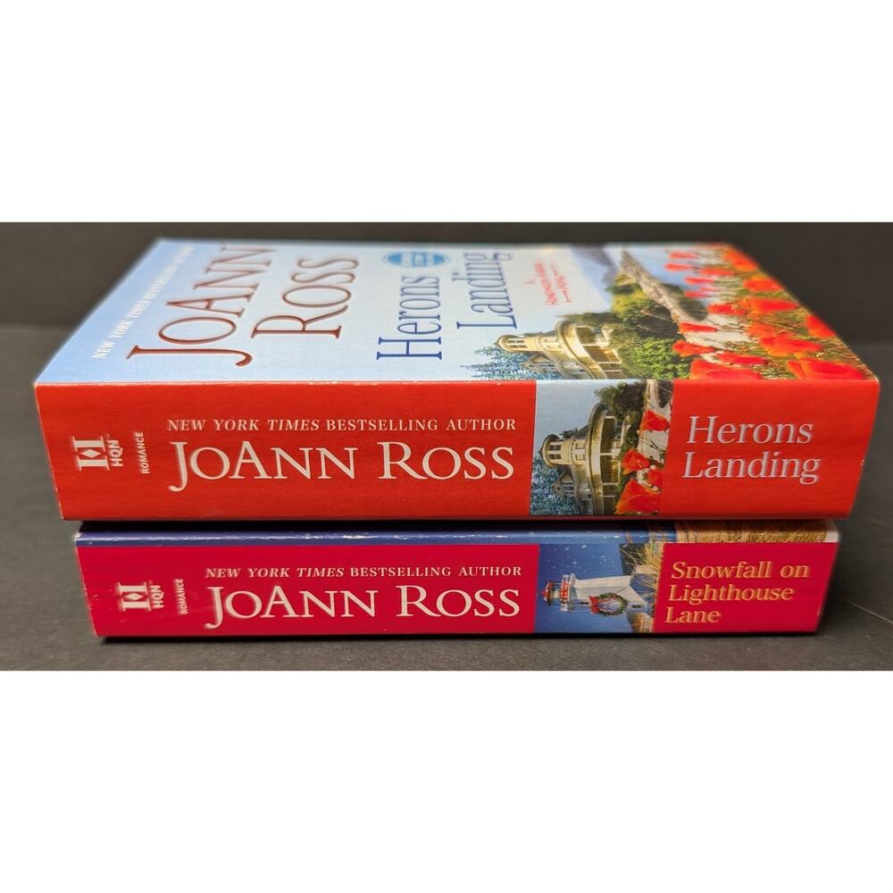 JoANN ROSS 2 PB Books HONEYMOON HARBOR Series 1&2 Romance Novels New Love CRUSH - Picture 3 of 3